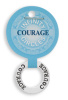 "Courage" Infinity Pendant